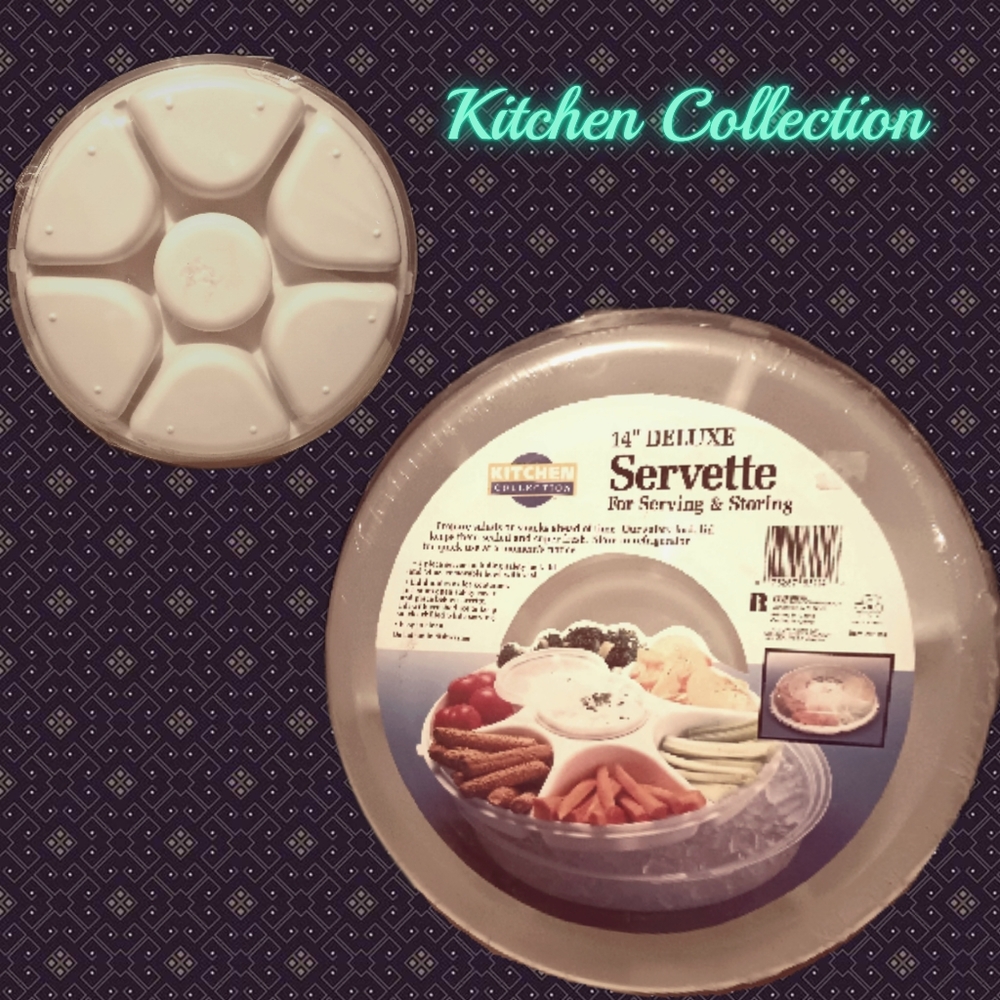 14 in Deluxe Servette Party Tray